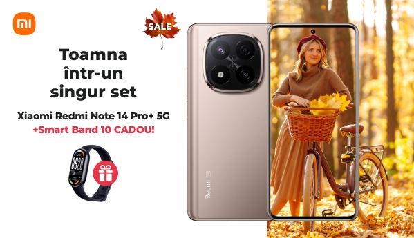 Autumn Sale - Xiaomi Redmi Note 14 Pro+ 5G + CADOU!