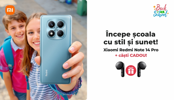 Back to School - Xiaomi Redmi Note 14 Pro + CADOU!