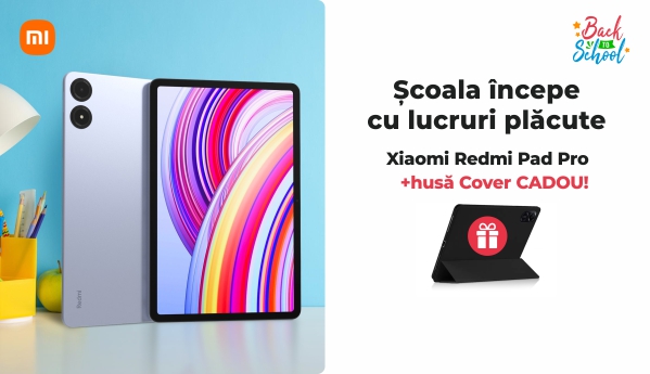 Back to School - Xiaomi Redmi Pad Pro + CADOU!