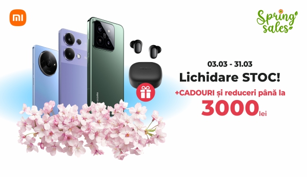 Spring SALES - Lichidare STOC Xiaomi!