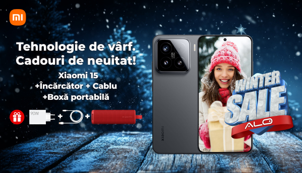 Winter SALE - Xiaomi 15 + Cadouri!