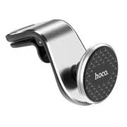 HOCO CA59 Victory air outlet magnetic in-car holder Silver