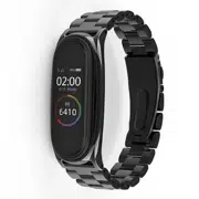 Ремешок металлический 2 для Mi Band 3/4/5/6 Black