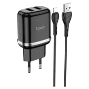 Încărcător Hoco N4 Aspiring Lightning Black