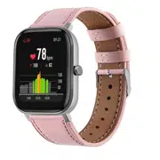 Curelușă din piele pentru Amazfit 20mm Pink