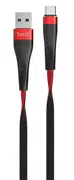 HOCO U39 Slender charging data cable for Type-C Red&Black