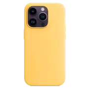 Silicon Case Premium Sunglow for iPhone 14 Series