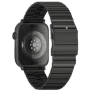 Curea metalică Apple Watch 42/44/45 mm, Black