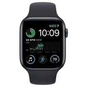 Ceas inteligent  Apple Watch SE MNT73 40mm Midnight Almn Case Midnight Sport Band