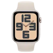 Apple Watch SE 2 (2023) 44mm Starlight Aluminium Sport Band