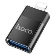 Adaptor Hoco UA17 Lightning to USB, Negru