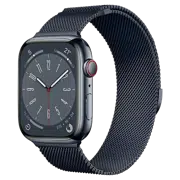 Curea metalică pentru Apple Watch 38–41 mm, Space Gray