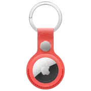 AirTag FineWoven Key Ring - Coral MT2M3