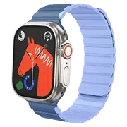 Curea Hoco iWatch AS102 38/40/41mm Dark Blue with Light Blue