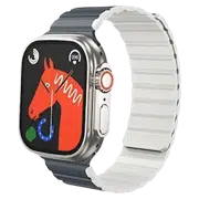 Curea Hoco iWatch AS102 38/40/41mm Midnight Blue with Grey