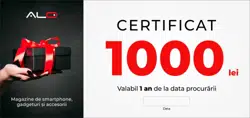 Certificat cadou Alo 1000 (1an)