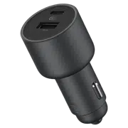 Автомобильная зарядка Xiaomi 100W Car Charger (USB-A + Type-C), Black