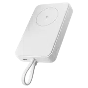 Acumulator axtern Xiaomi 10000 mAh Magnetic (Integrated Cable) White