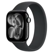 Apple Watch 11 Aluminum GPS Jet Black Solo Loop Black 42 мм