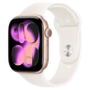 Apple Watch 11 Aluminum GPS Rose Gold Solo Loop Light Blush 42 mm