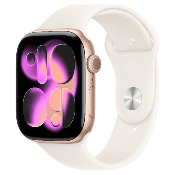 Apple Watch 11 Aluminum GPS Rose Gold Solo Loop Light Blush 46 mm