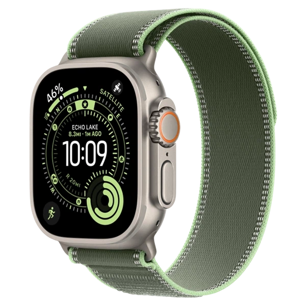 Apple Watch Ultra 3 Natural Trail Loop Green/Neon
