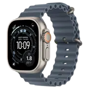 Apple Watch Ultra 3 Natural Ocean Band Anchor Blue