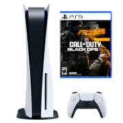 Consolă pentru jocuri Sony PlayStation 5 + Disc Call of Duty Black Ops 6, Alb