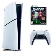 Consolă pentru jocuri SONY PlayStation 5 Slim Digital Edition +FC26, 825 Gb, Alb