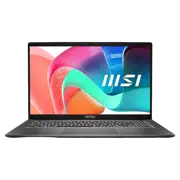 Ноутбук MSI Modern 15, Core i7, 16ГБ/512ГБ, 60 Hz, Черный