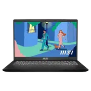 Ноутбук MSI Modern 15, Ryzen 5, 16ГБ/512ГБ, 60 Гц, Черный