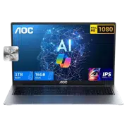 Ноутбук AOC MX16, Core Ultra 5, 16ГБ/512ГБ, 60 Гц, Серебристый