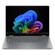 Laptop HP OmniBook X Flip 14, Ryzen AI 7, 16GB/1TB, Silver