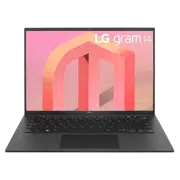 Laptop LG Gram 14, Ryzen 5, 8GB/512GB, 60 Hz, Negru