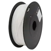 Filament pentru imprimantă 3D Gembird PLA+ Filament, White, 1.75 mm, 1 kg