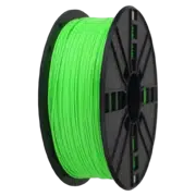 Filament pentru imprimantă 3D Gembird PLA+ Filament, Fluorescent Green, 1.75 mm, 1 kg