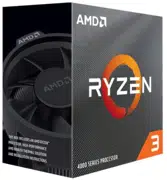 Процессор AMD Ryzen 3 4100 Bulk with Wraith Stealth Cooler