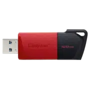 Флеш-накопитель USB Kingston DataTraveler Exodia M, 128Гб, Черный/Красный