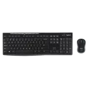 Клавиатура и мышь Logitech MK270, Black