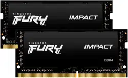 Оперативная память Kingston FURY® Impact DDR4-2666 SODIMM 32ГБ (Kit of 2*16GB)