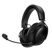 Беспроводные Игровые наушники HyperX Cloud III Wireless, Black, [77Z45AA]