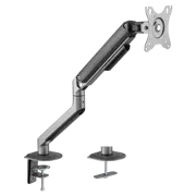 Suport reglabil pentru monitor Gembird MA-DA1-05, Space Gray