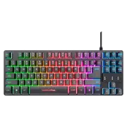 Клавиатура Trust GXT 833 Thado TKL, Проводная, Черный