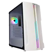Carcasă PC XILENCE Xilent Blade X512.W.RGB Mid-Tower, Alb