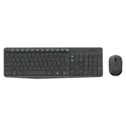 Клавиатура и мышь Logitech MK235, Беспроводное, Серый