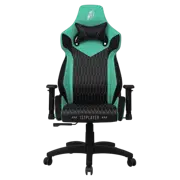 Scaun Gaming 1STPLAYER WIN101, Black/Tiffany Blue