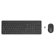 Клавиатура и мышь HP 330, Беспроводное, Черный