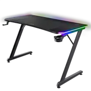 Компьютерный игровой стол Trust GXT 710 Luminus Pro, Black