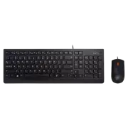 Клавиатура и мышь Lenovo 300 USB, Чёрный