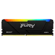 Memorie RAM Kingston FURY Beast RGB, 16GB, Black